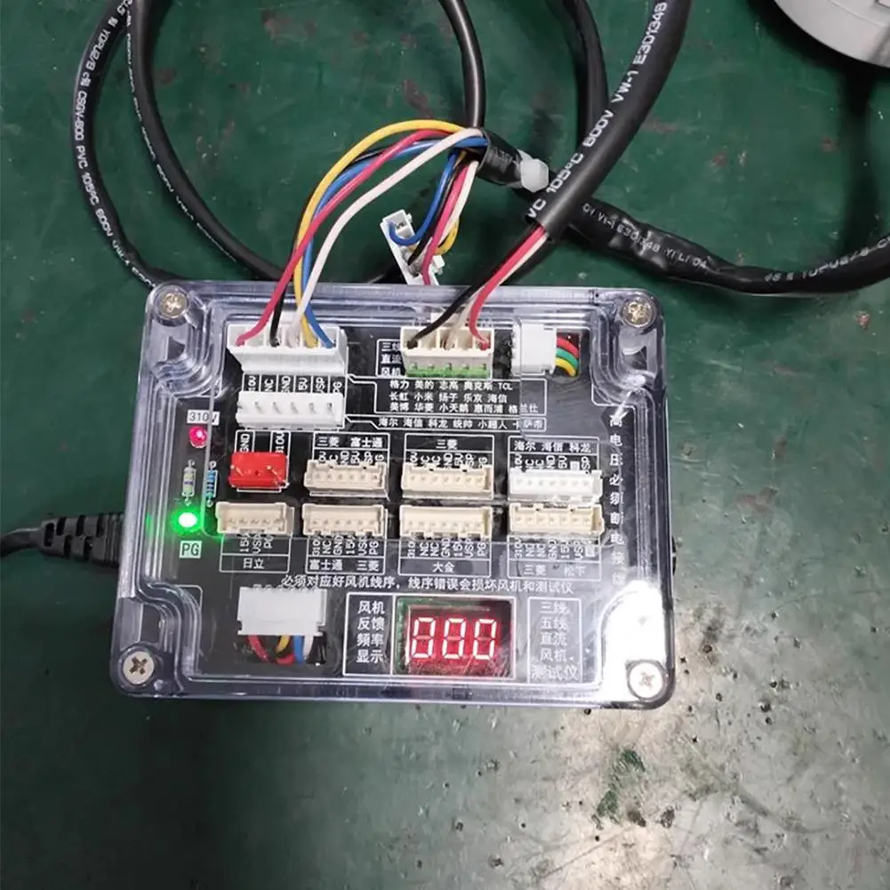 Car Air Conditioner 3/5 Wire Dc Fan Detector Dc Fan Drive Board Automotive Inspection Tools New 2025
