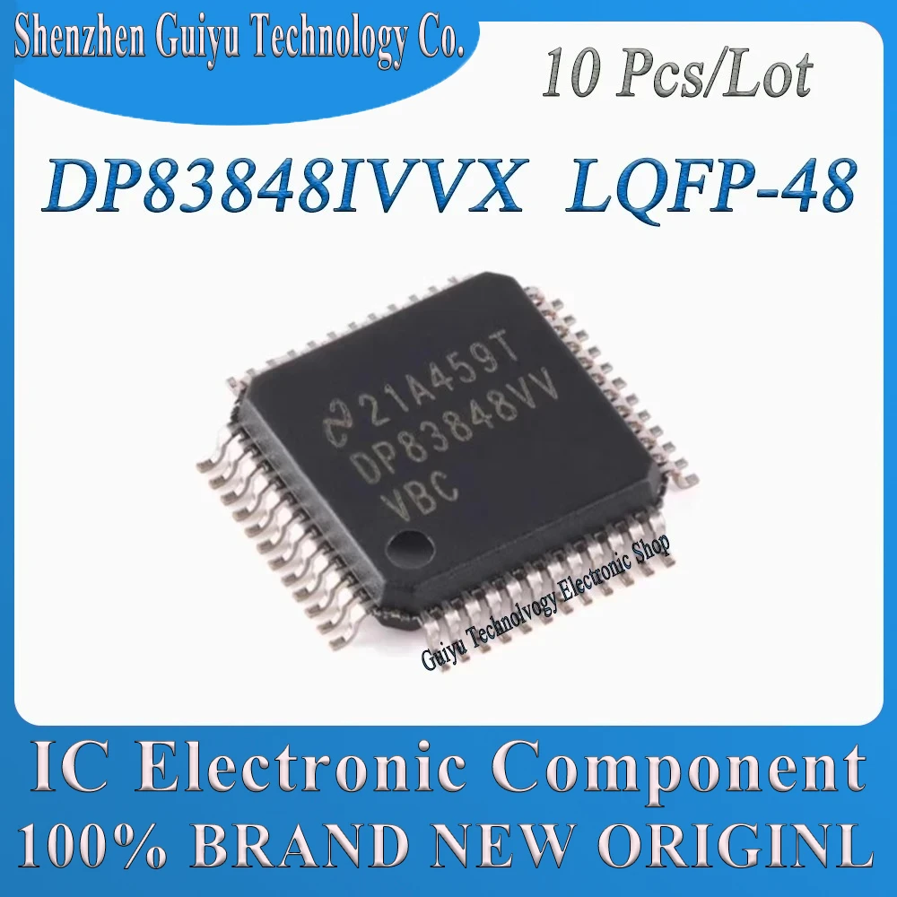 10 Pcs/Lot DP83848I…