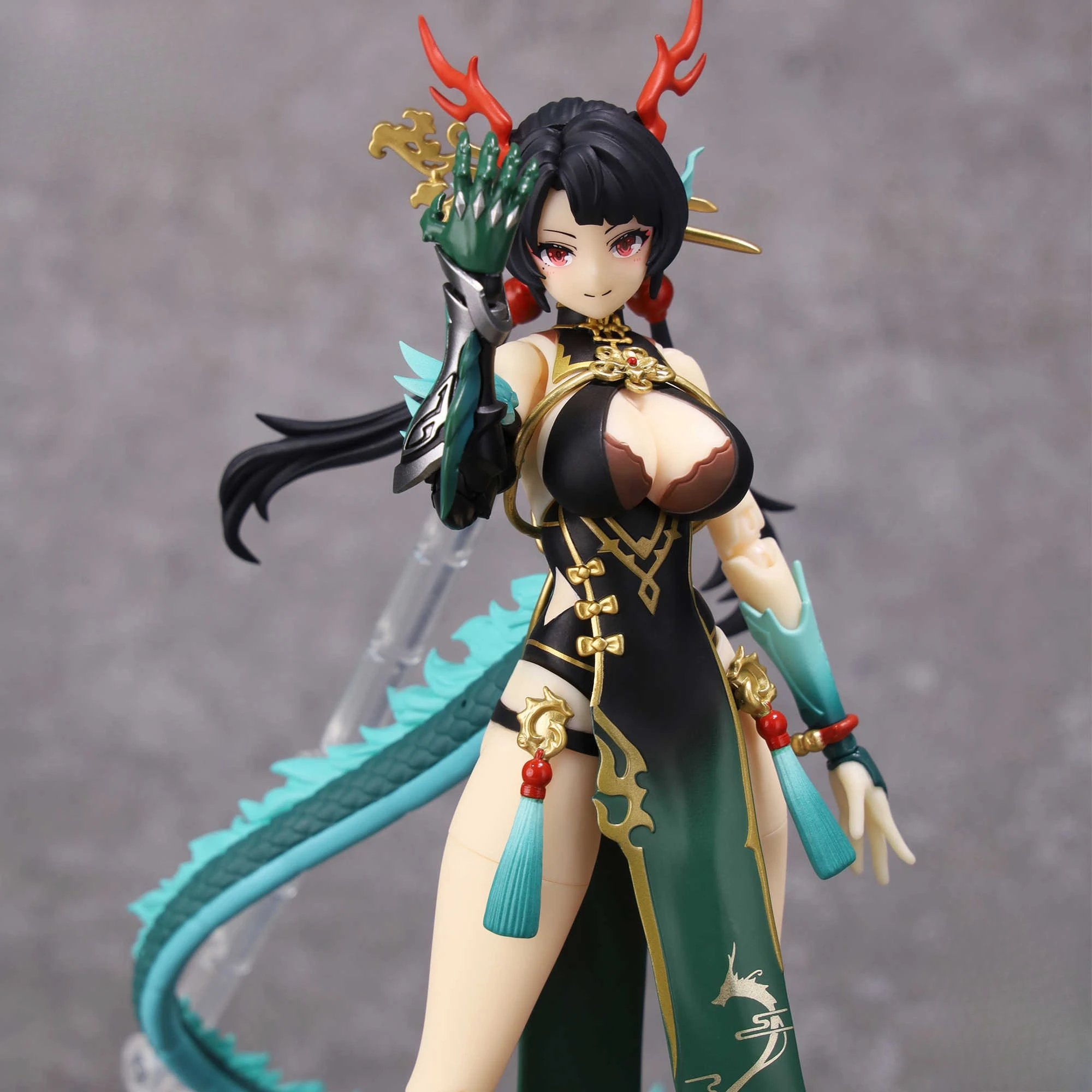 In Stock Brand New Zodiac Tiger Twelve Battles Twelve Zodiac Signs Little Qinglong 1/12 Action Figure Toy