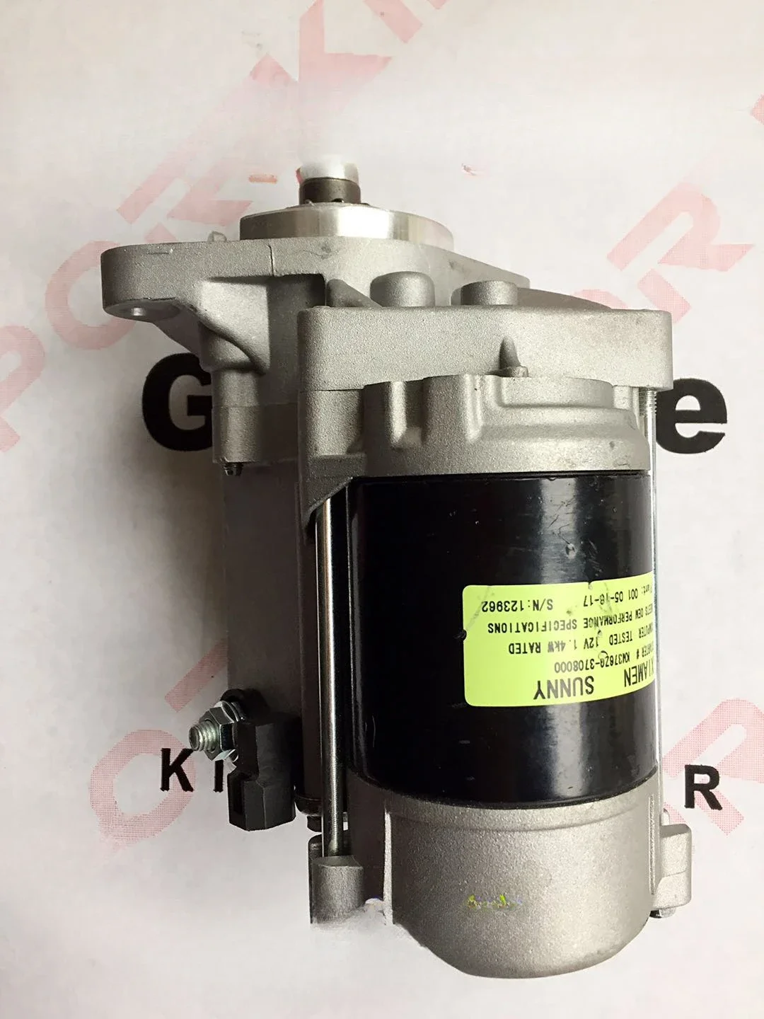 Diesel generator accessories KDE16STA/19STA starting horse KM376 original starting motor