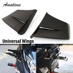 Yamaha R3/R25 250sr 오토바이 범용 Winglet 공기 역학 스포일러 윙 키트 접착 오토바이 장식 스티커