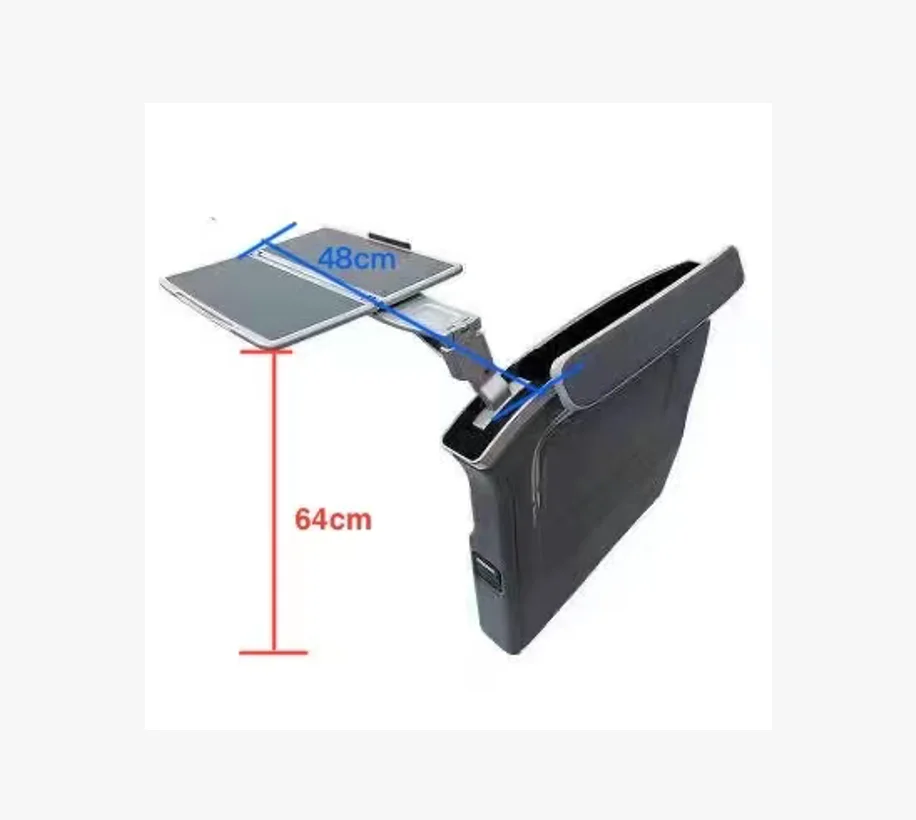 Popular RV Seating Armrest Foldable Table In-Seat Hidden Foldable Design for Luxury Van Seat