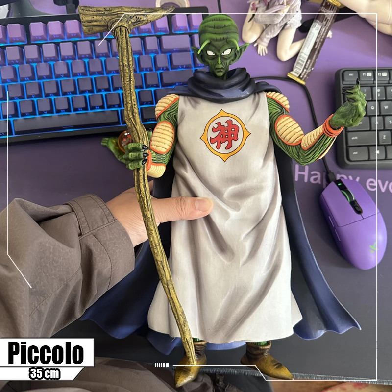 

Anime Dragon Ball Earth God Piccolo Figure Old Kami Piccolo 35cm Pvc Action Figure Gk Statue Collection Model Toy Gift