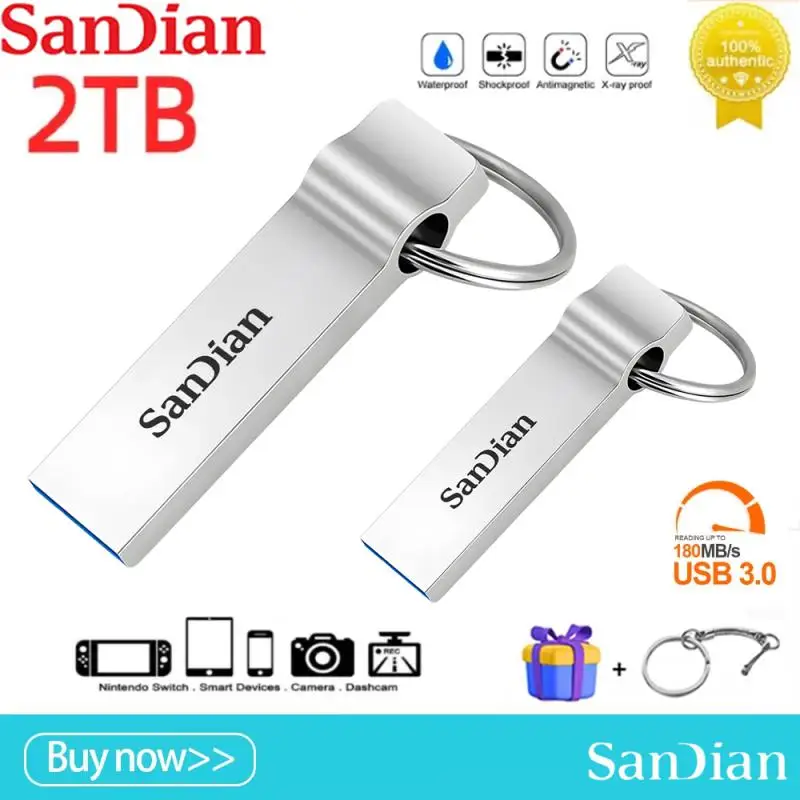 Unidad Flash USB para Iphone, Pendrive de 2TB, 1TB, 512GB, 256GB, 512GB, resistente al agua