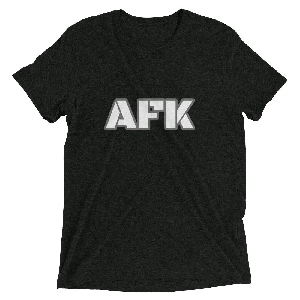 Camiseta para juegos de Pc Afk Away From Keyboard, suave y cómoda, tela de mezcla triple