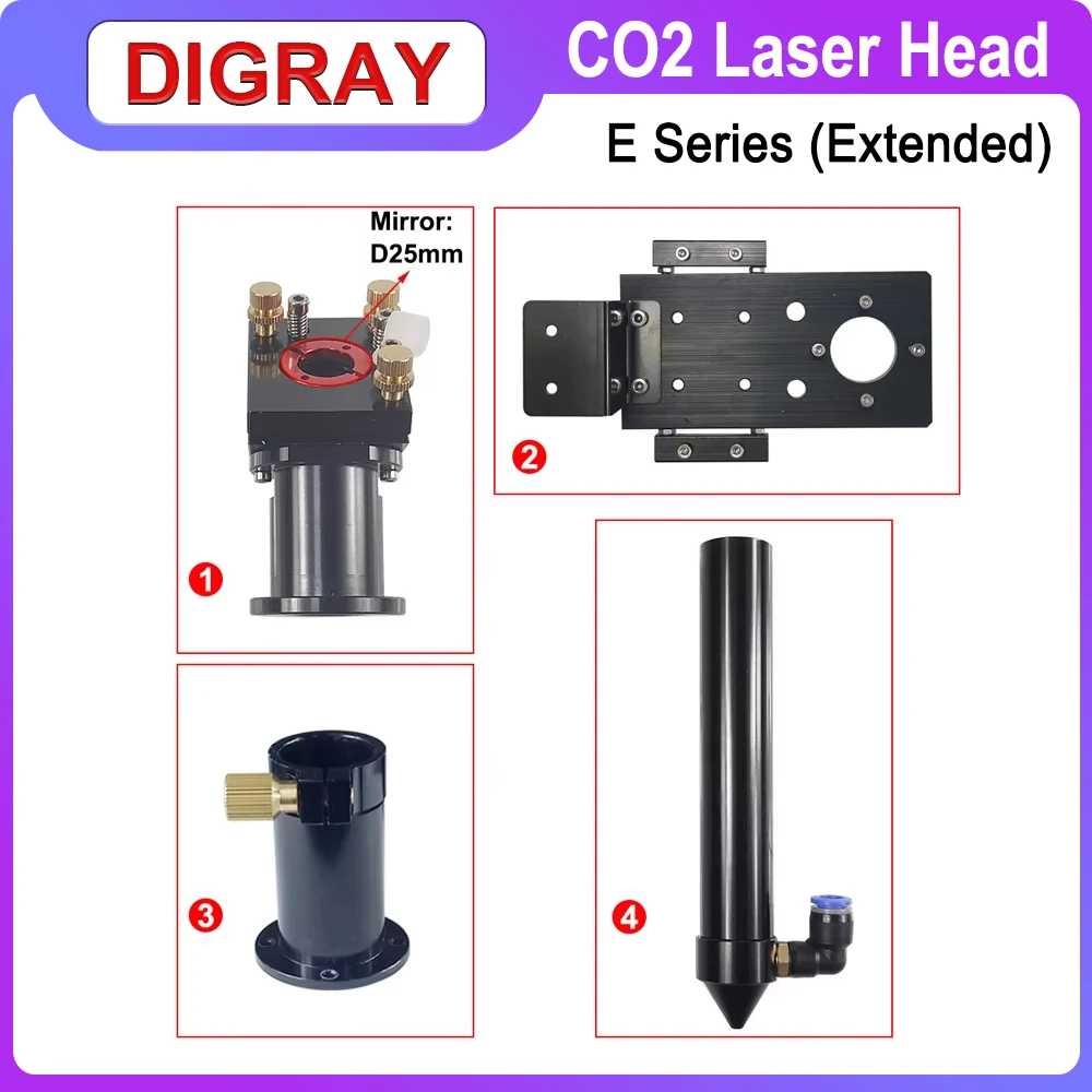digray-co2-laser-head-e-series-extended-for-lens-d20mm-fl508-635-mirror-25mm-for-laser-engraving-and-cutting-machine