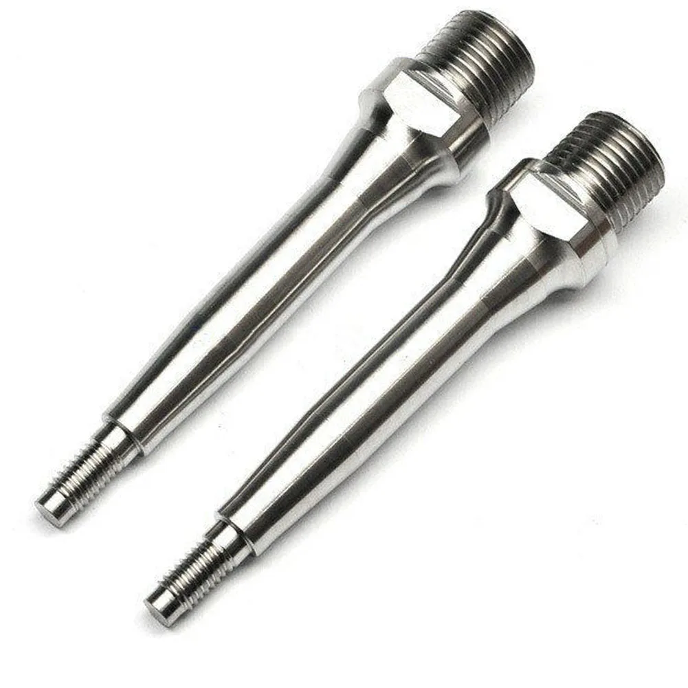 

For Carry And Storage Ultralight Titanium Pedal Spindle Axle Lightweight TC4 Updated Titanium Color Approx 60g