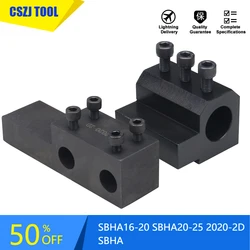 CSZJ SBHA16-20 SBHA20-25 2020-2D SBHA CNC Lathe Inner Diameter Auxiliary Tool Holder Tool Sleeve Inner Hole Guide Sleeve Holder