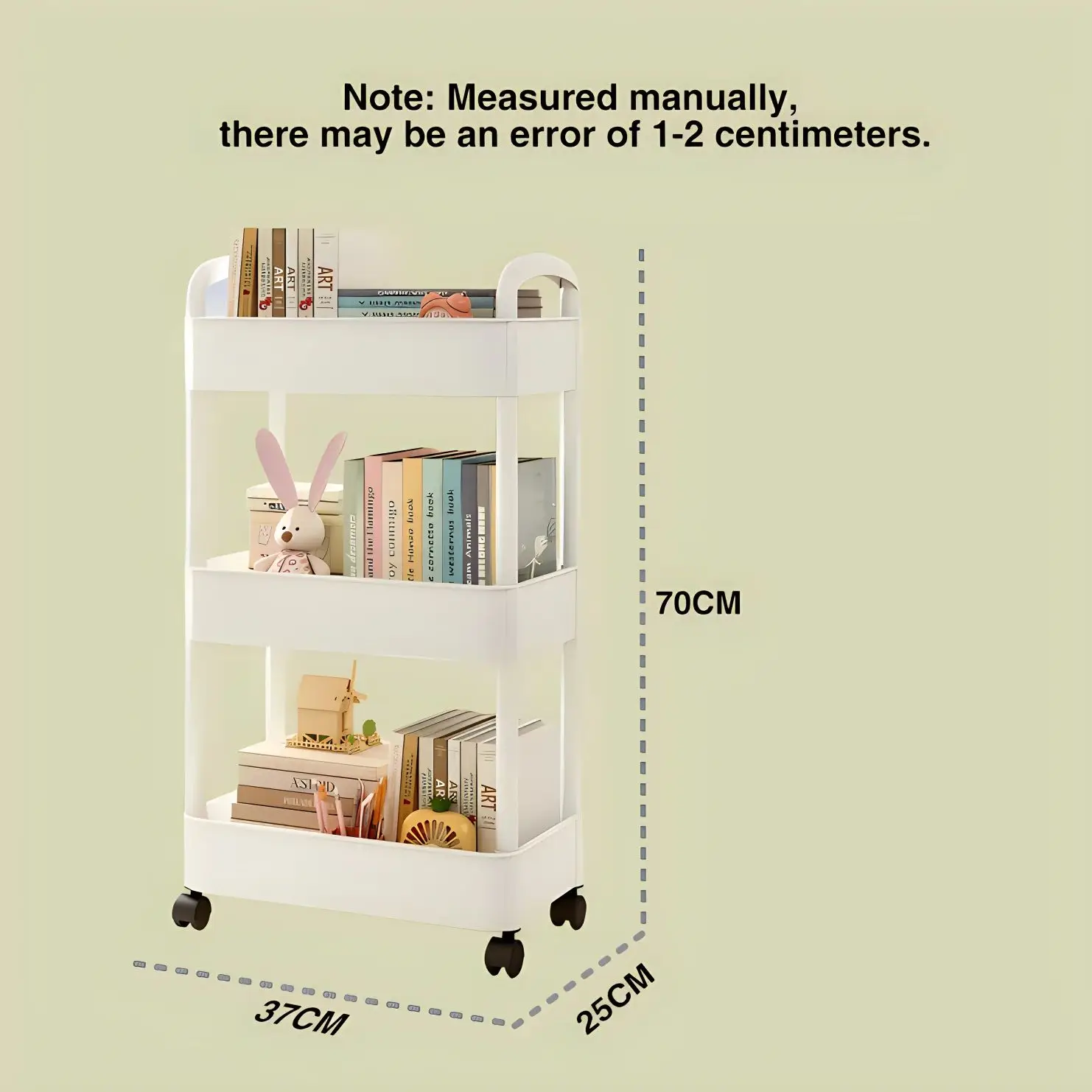 Mobile Storage Rack Trolley Bedroom Multi-Layer Storage Racks Organizer Household Kitchen Multifunctional Cart With Wheels Shelf image 6