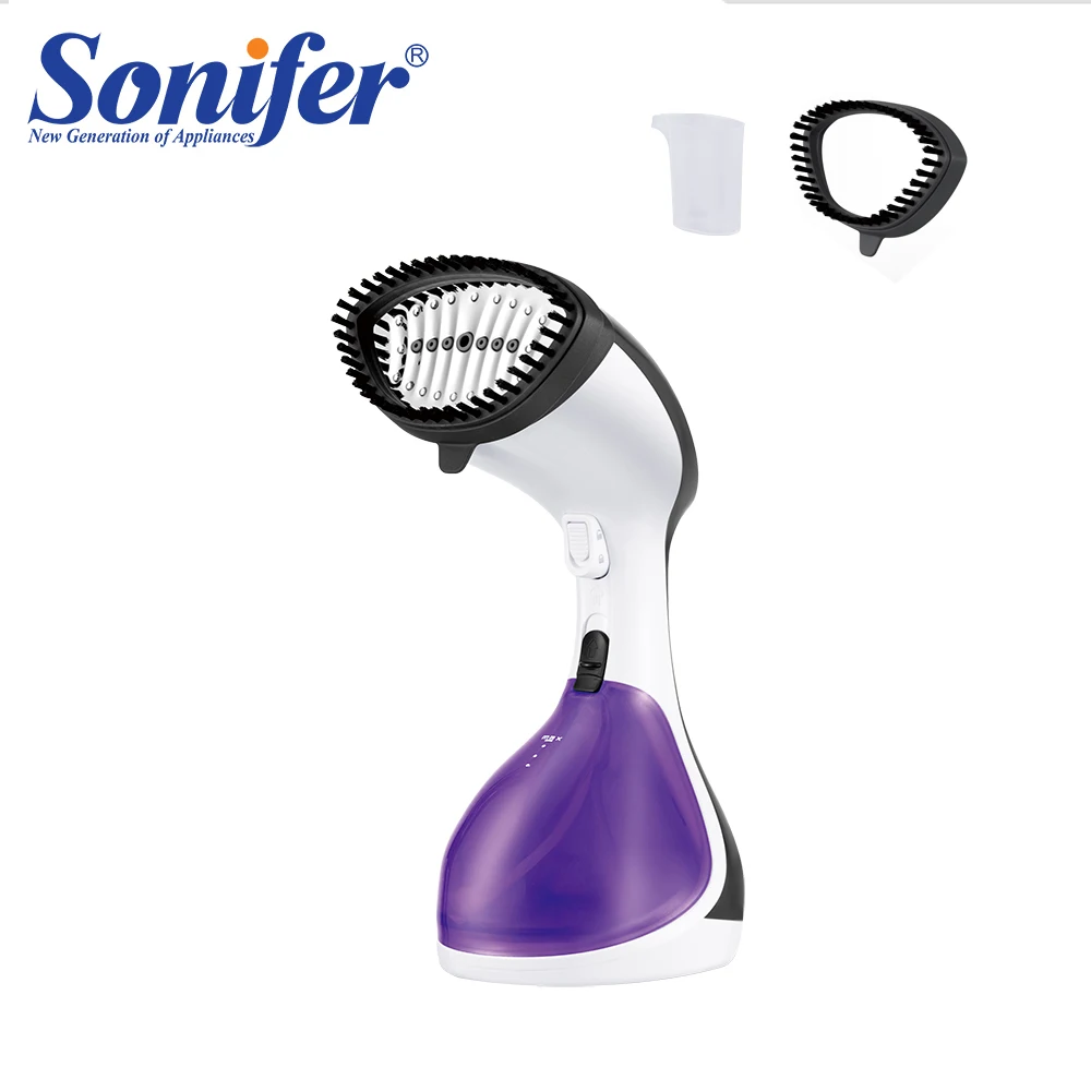 Portable Steam Hanging Iron 1500W Steam Maker Handheld Garment Steamer Overheat protection with brush head included