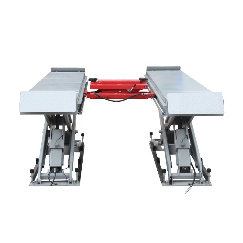 Inground Hydraulic Four Wheel Alignment Car Lifter Scissor Large Car Lifts For Vehicle Repair