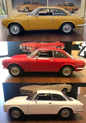 Autoart 1:18 Alfa 1750 Simulation Limited Edition All Open Alloy Metal Static Car Model Toy Gift