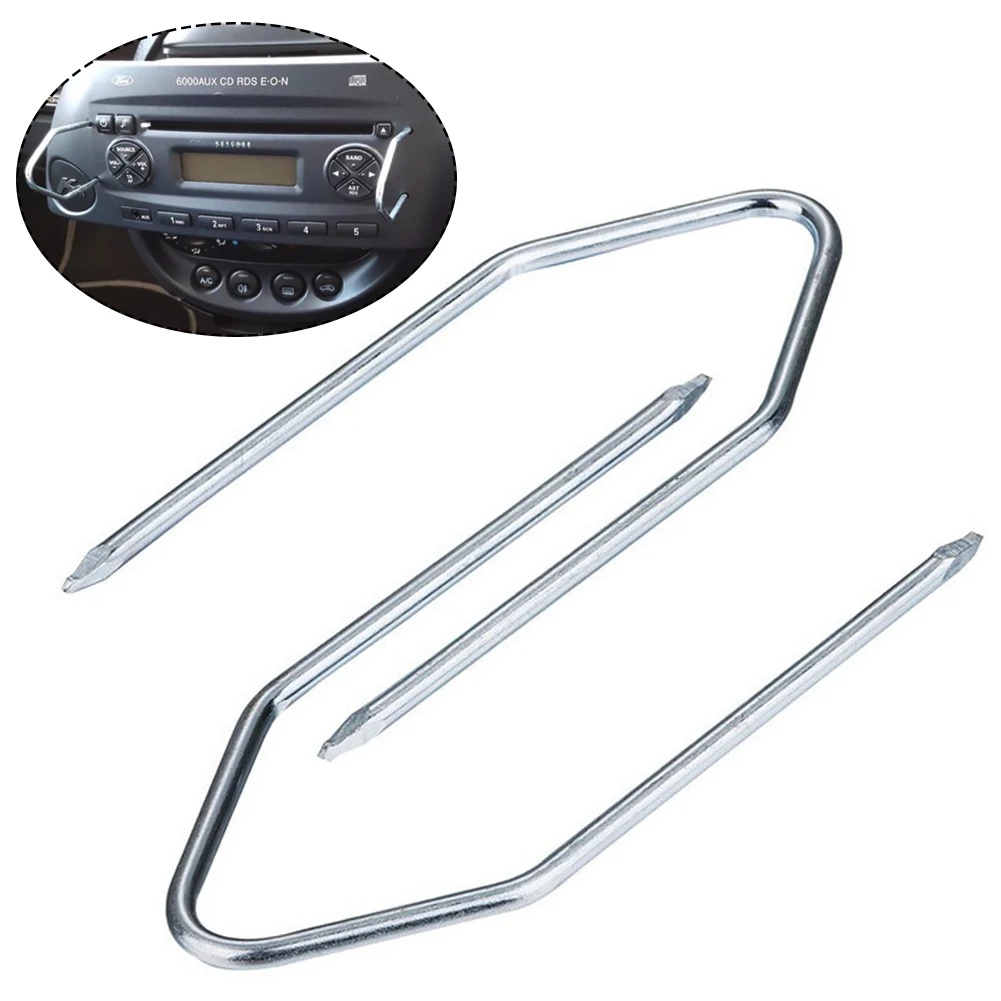 

Инструменты для снятия автомобильного стереорадио, ключи, штифты для удаления CD-радио, простые в использовании инструменты для разборки Fiat 500 Punto Panda Croma