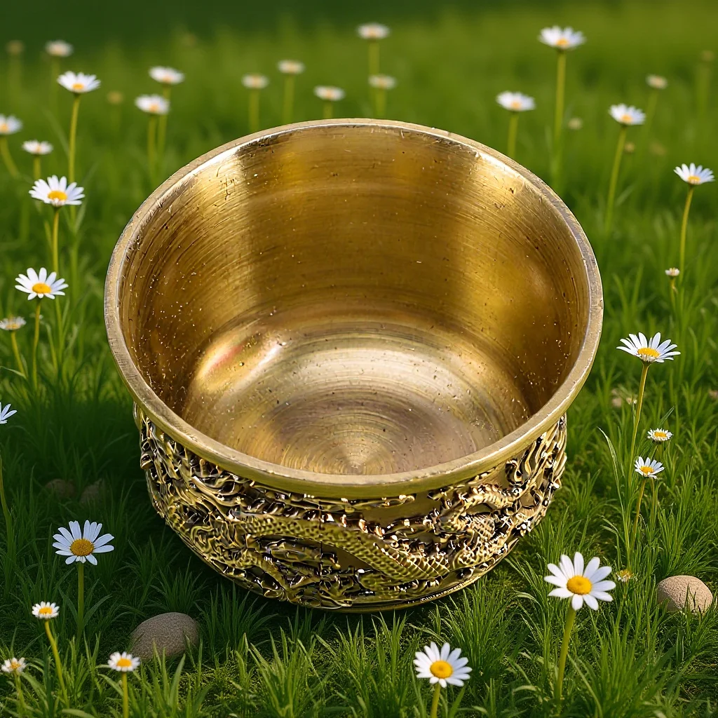 

Bronze Dragon Phoenix Tea Cup Chinese Style Retro Zinc Alloy Vintage Teaware For Home Office Decor Kungfu Teacup Portable