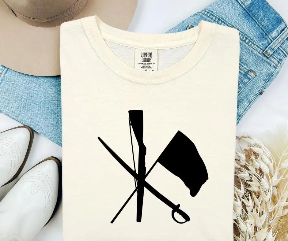 

Футболка Comfort Colors, цветная защита, маршевая группа, зимняя защита, минимальный флаг, дрель, команда 50, супер мягкий 663