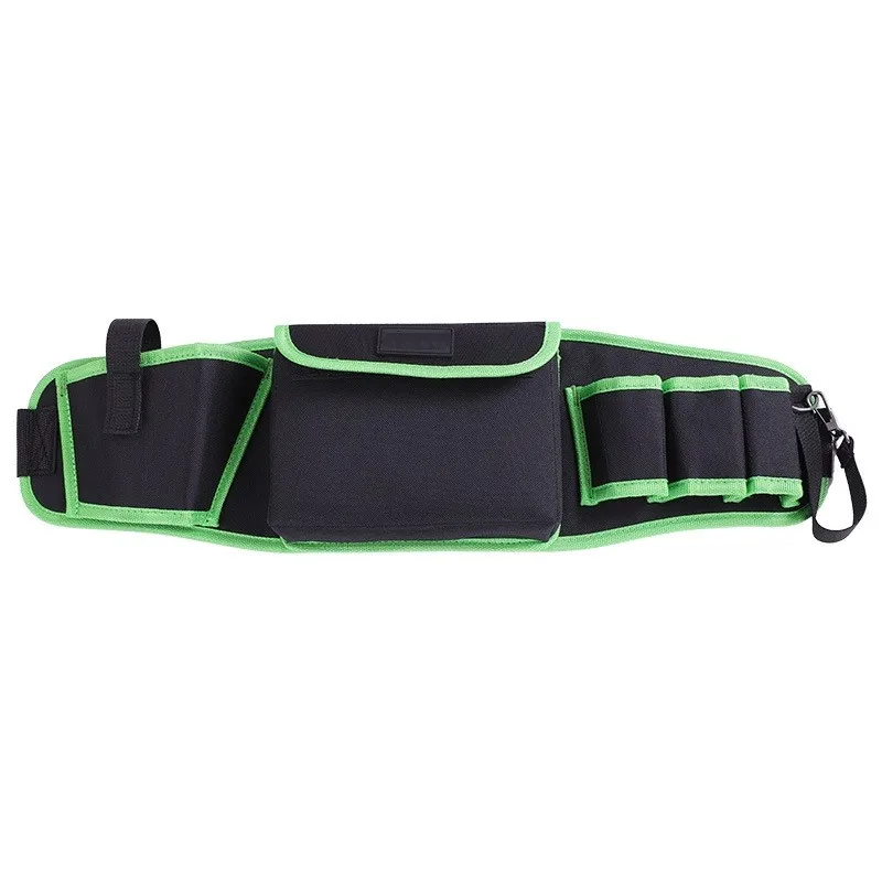 AC23-Tool Belt Bag With 6 Pockets Durable Constructionwaterproof Oxford Material Ideal For Construction And DIY Projects