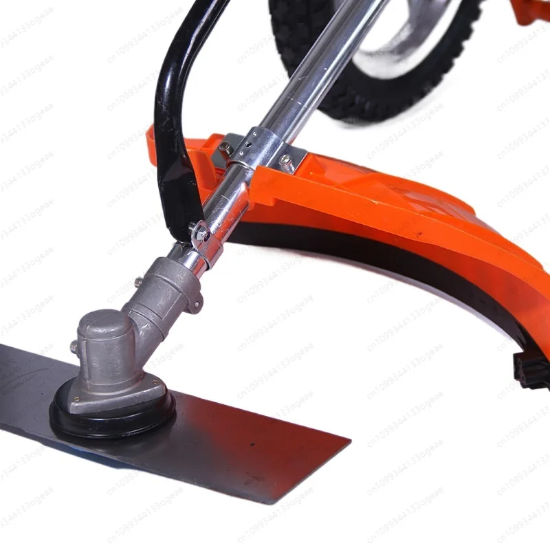 

Farm walk-behind lawn mower, lawn mower, hand-pushed lawn mower, multi-functional micro-tiller