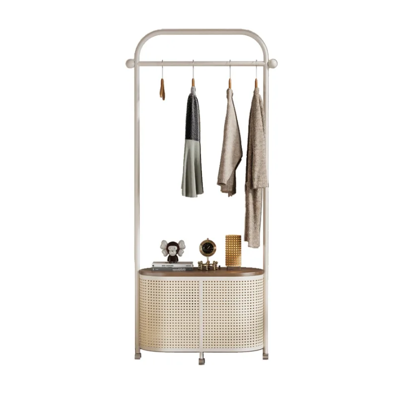 

Coat rack, floor to ceiling bedroom medieval retro storage hanger for home use