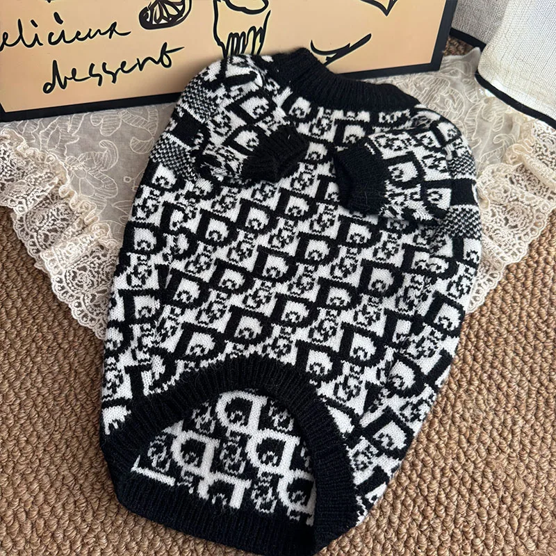 Luxury Knit Dog Sweater 4