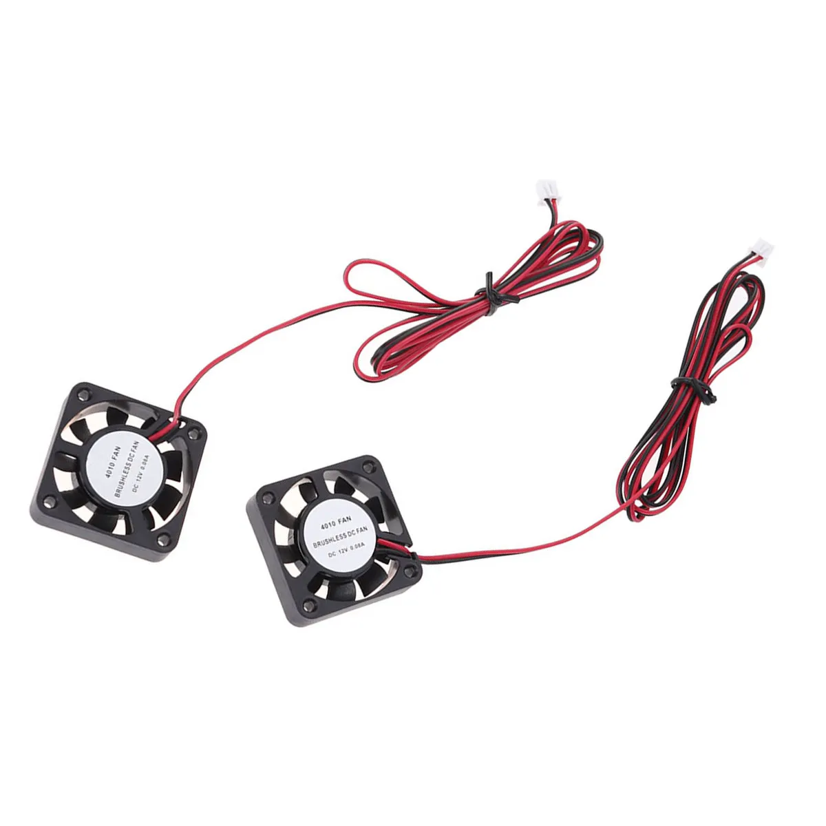 

Комплект из 4 бесщеточных вентиляторов 4010 DC 12V 0.12A для 3D-принтера: высокая эффективность охлаждения экструдера, низкий уровень шума, долгий срок службы