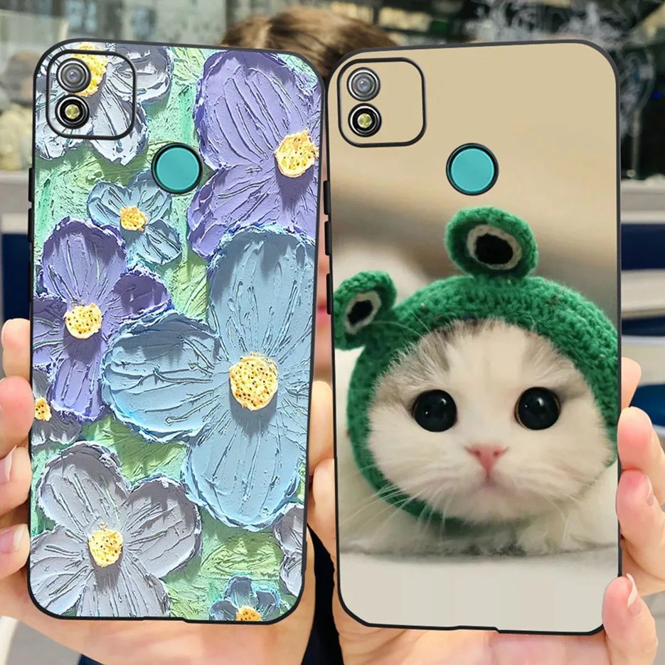 For Tecno Pop 4 Case BC2c BC1s Cute Fashion Painted Cover Soft Silicone Phone Case For Tecno Pop 5 BD3 BD1 Pop4 Pop5 Back Covers