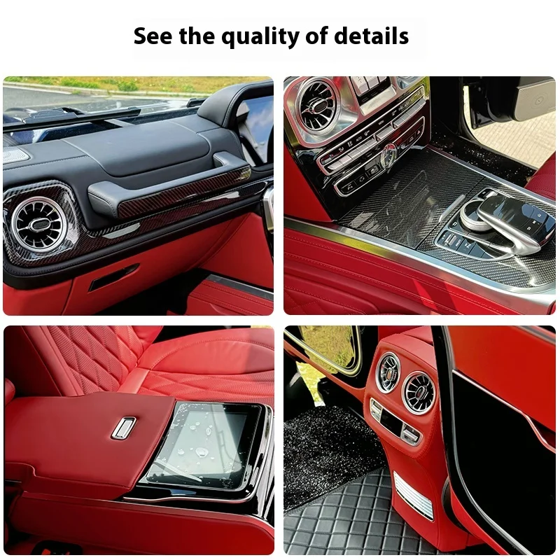 Right Hand Drive Upgrade Interior Kit for Mercedes G-Class W463 Upgrade to W464 RHD Interior Kit