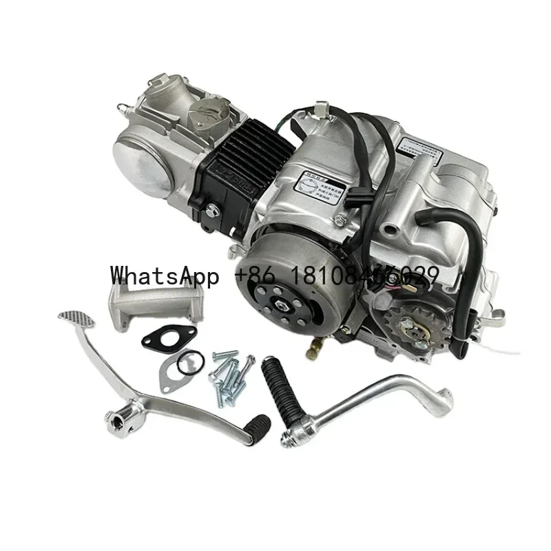 CQSP CD 70 Type Engine Water Cooling for Motorcycle Three Wheel Cargo Tricycle  Silver Cylinder Style Color CCC