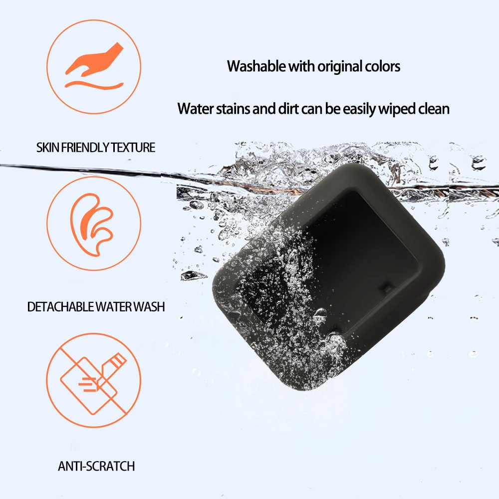 

Soft Silicone Case for JBL Go 5 Shockproof Full Body Protective Cover 360° Seamless Fit Ultra Thin 1 8mm for Charging