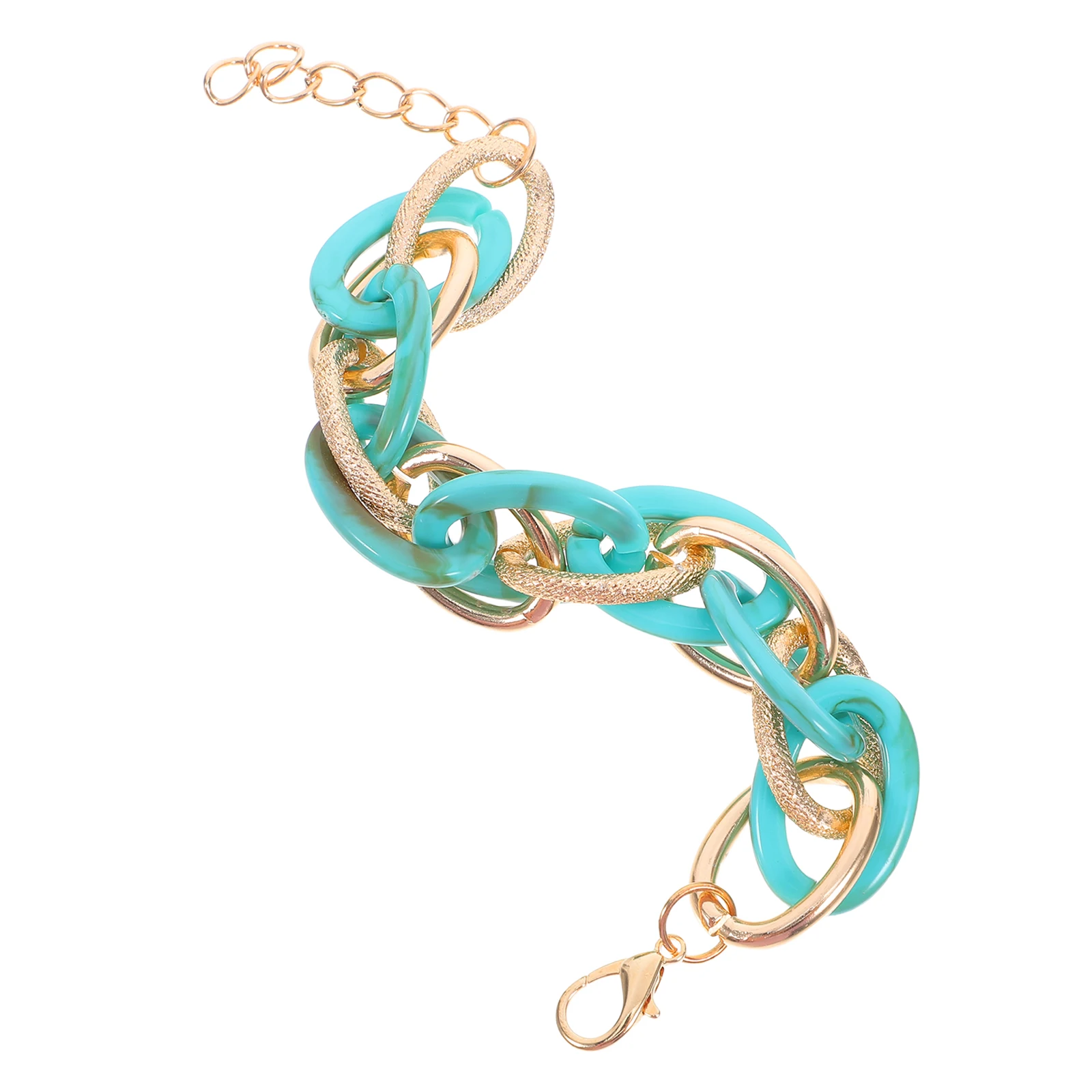 Acrylic Bracelet Cool Bracelets for Men Beaded Casual Beach Jewelry Hand Accessories - Image 4