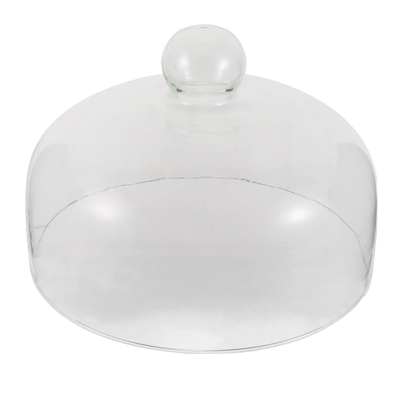 

Transparent Glass Microwave Cover 24Cm High Temperature Resistant Plate Lid Microwave Food Splatter Guard Kitchen Protector