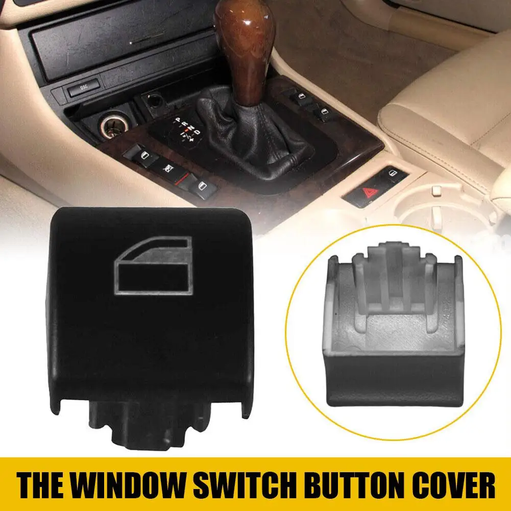 Window Switch Button Cover Front Left Or Right Window Glass Button Frame Cover Suitable For Various Automotive Accessories A9V6