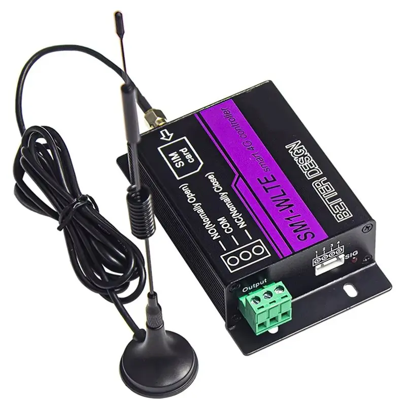 

【THANKSGIVING DAY】SM1-WLTE Controller SMS Call App Control Motor Lock Gate Opener Home Appliance Control Module EU Plug