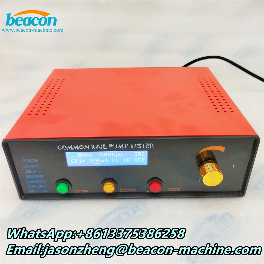 New Product CRP880 Common Rail Pump Tester for HPO/HP3/HP4 CR Pump Testing