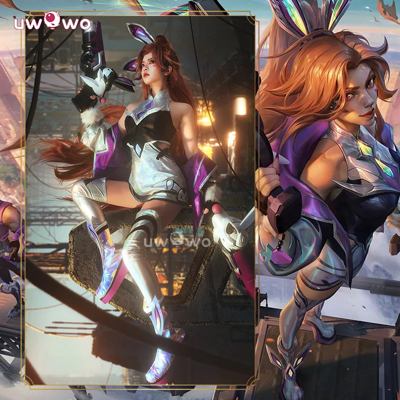 

UWOWO Collab Series： League of Legends/LOL Battle Bunny Miss Fortune Cosplay Costume