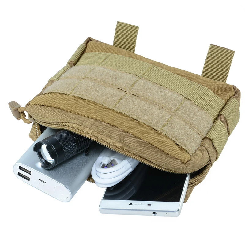 Molle-bolsa táctica EDC EMT para herramientas, organizador médico Modular, cinturón de cintura para acampar y cazar