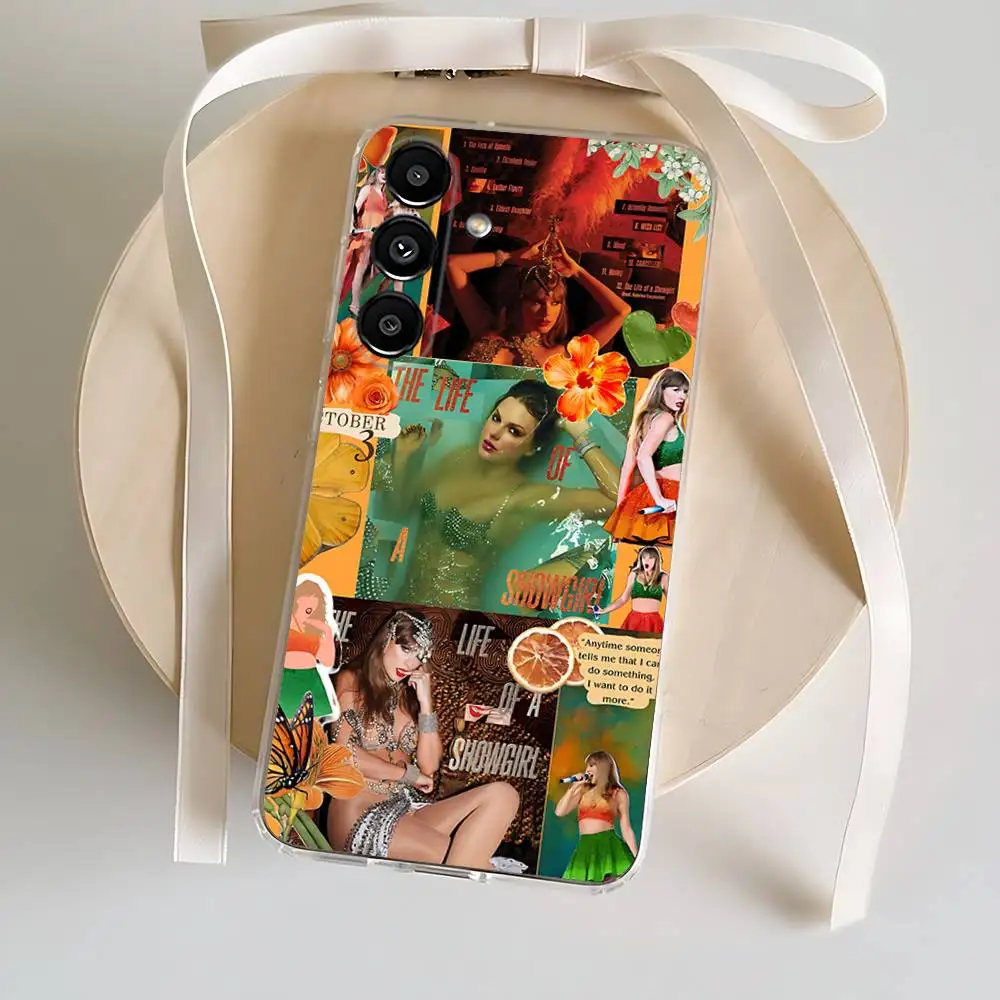 삼성 S24,30,21,22,23,20 FE,lite,PIus,Ultra,5G,Note,9,10 투명 커버용 S-Showgirl 전화 케이스의 L-Life