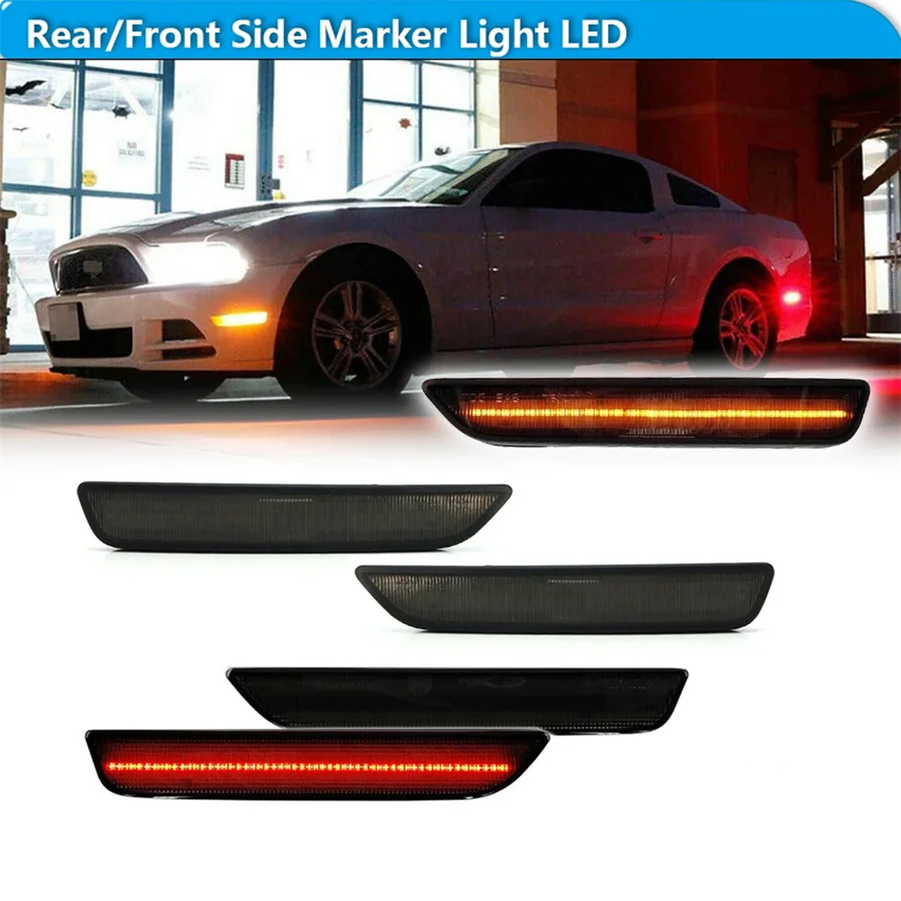 

Для Ford Mustang передний задний бампер, боковые габаритные индикаторы, светодиодные указатели поворота, парковочные огни 2010, 2011, 2012, 2013, 2014