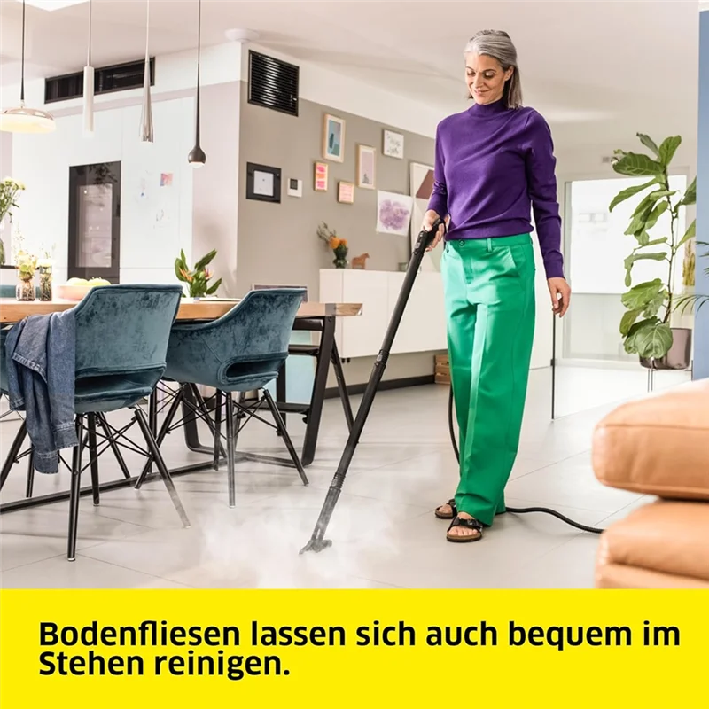 UNCL สําหรับที่มีประสิทธิภาพกระเบื้องและซีเมนต์ทําความสะอาดแปรงยาแนวสําหรับ Karcher SC1-5 XXL Grout แปรง EXTENSION Rod 2.863-334.0