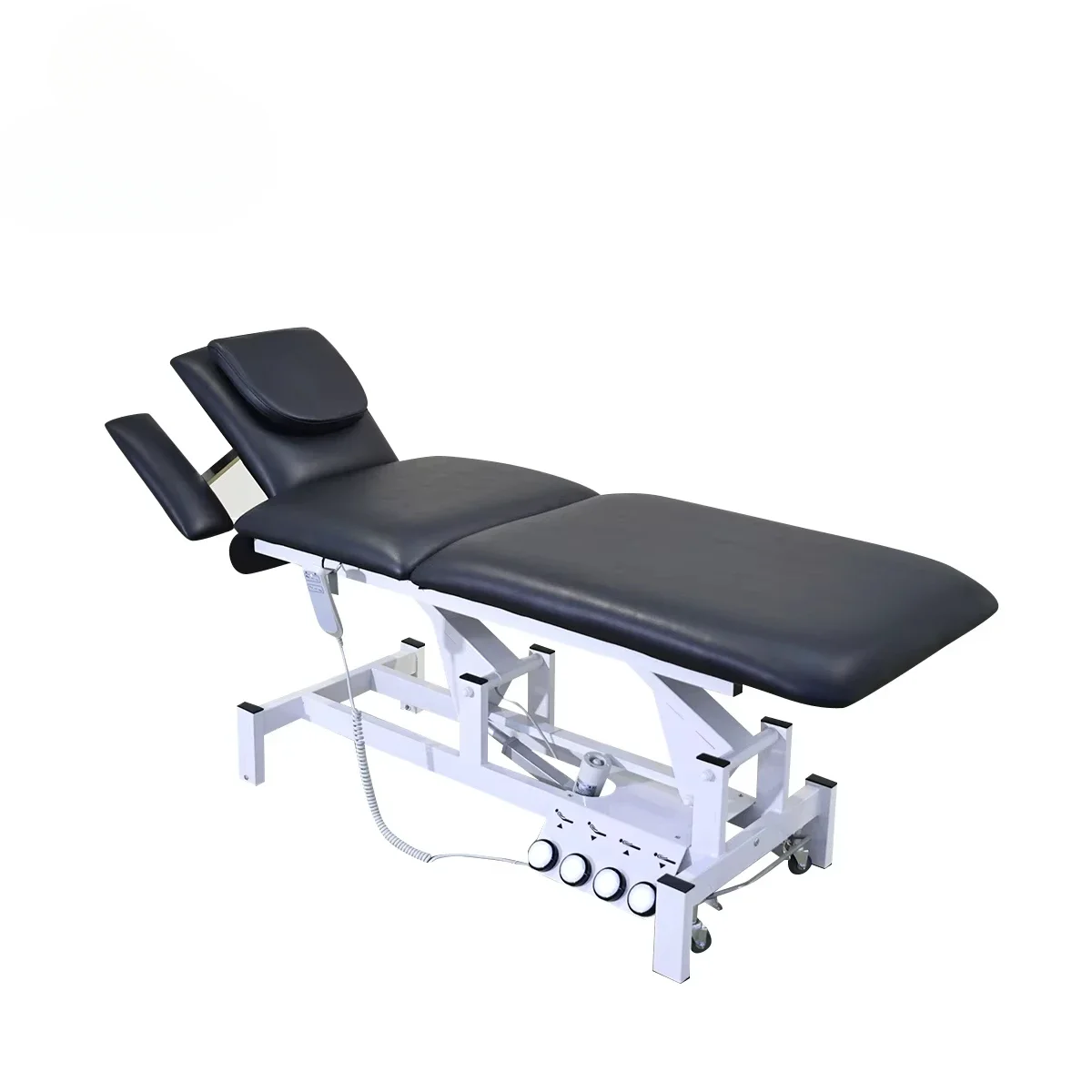 Beauty Salon Furniture Set Hospital Lift Height Adjustable Chiropractic Table Electric Physiotherapy Massage Bed