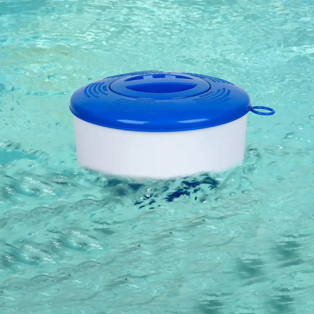 Enduring Adjustable Flow Vents Pool Floating Dispenser 7 Inch Floating Design Pool Chlorine Floater ABS Chemical Dispenser