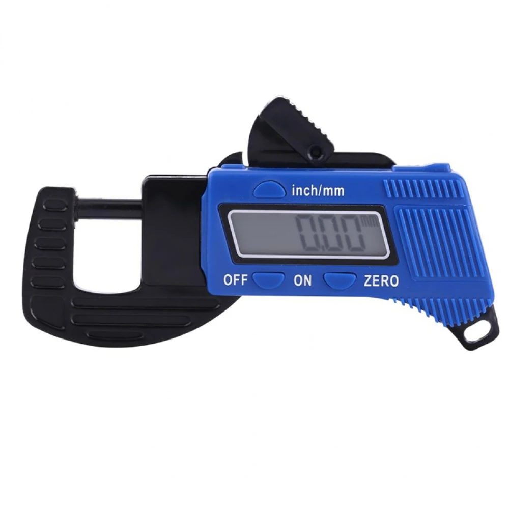 0.01mm Mini Digital Thickness Gauge LCD Display Composites Width Measure Tools Universal for paper, PU leather, metal sheet