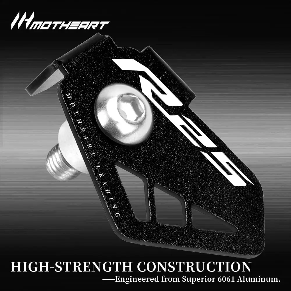 Motorcycle ABS Sensor Cover Guard For YZF-R25 2014-2023 Front Rear Wheels Sensors CNC Aluminum yzf-r25 Accessories