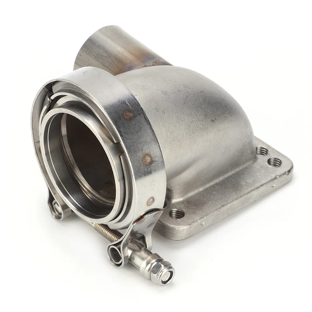 

2.5inches V Band T3/T4 Turbo Elbow Adapter Flange Cast Tube 90°