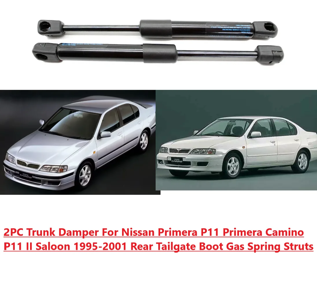 

2PC Trunk Damper For Nissan Primera P11 II Primera Camino P11 Saloon 1995-2001 Rear Tailgate Boot Gas Spring Struts Lift Support
