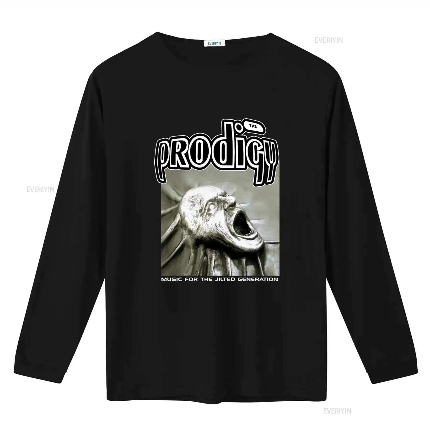 The Prodigy Music for Jilted Generation T Shirt Size S 3XL Fans Long or s vintage Washed Top For Everyday Wear homme