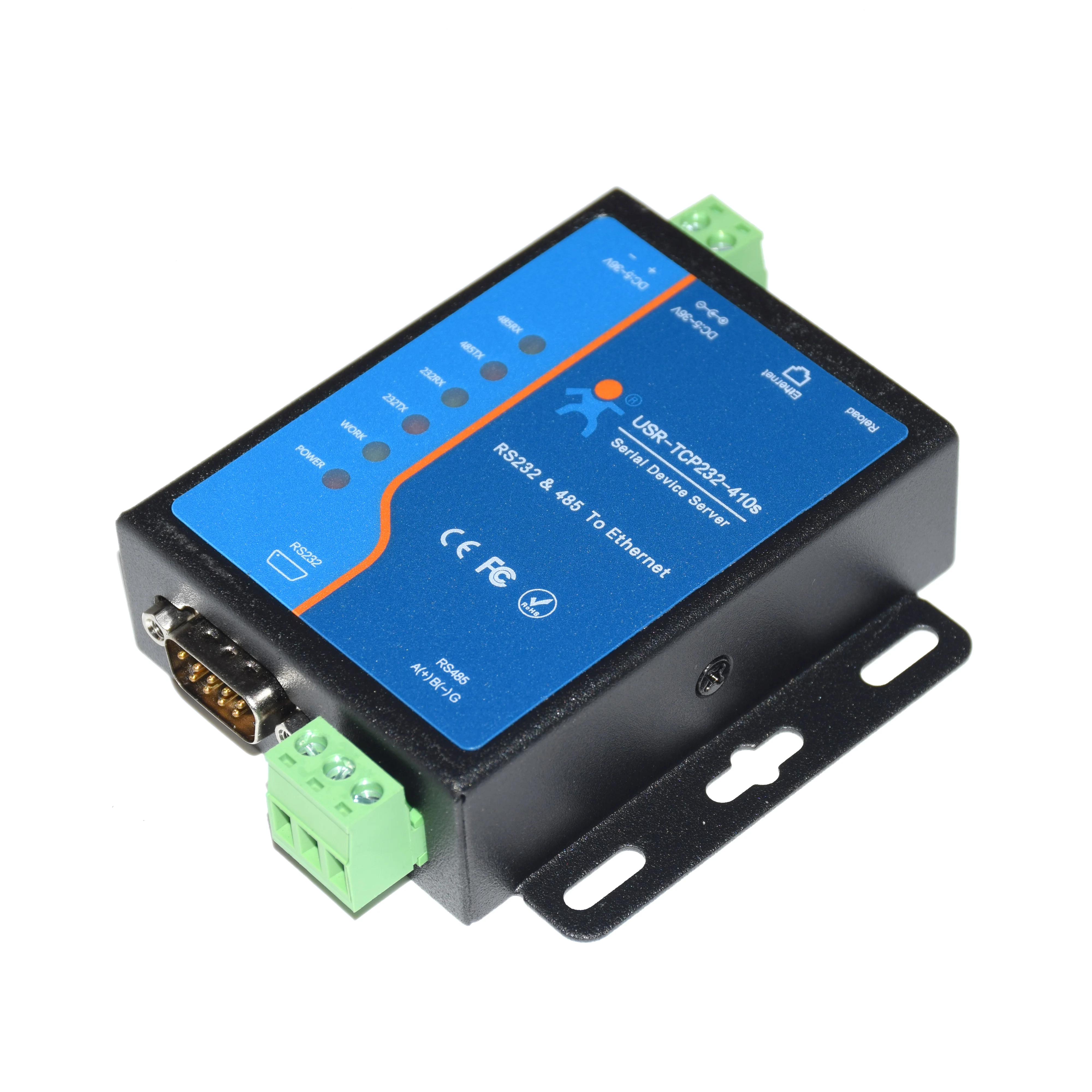 

USR-TCP232-410S Serial Port RS232 RS485 Zu Ethernet Konverter Gerät Server Modbus RTU Zu TCP Flow Control