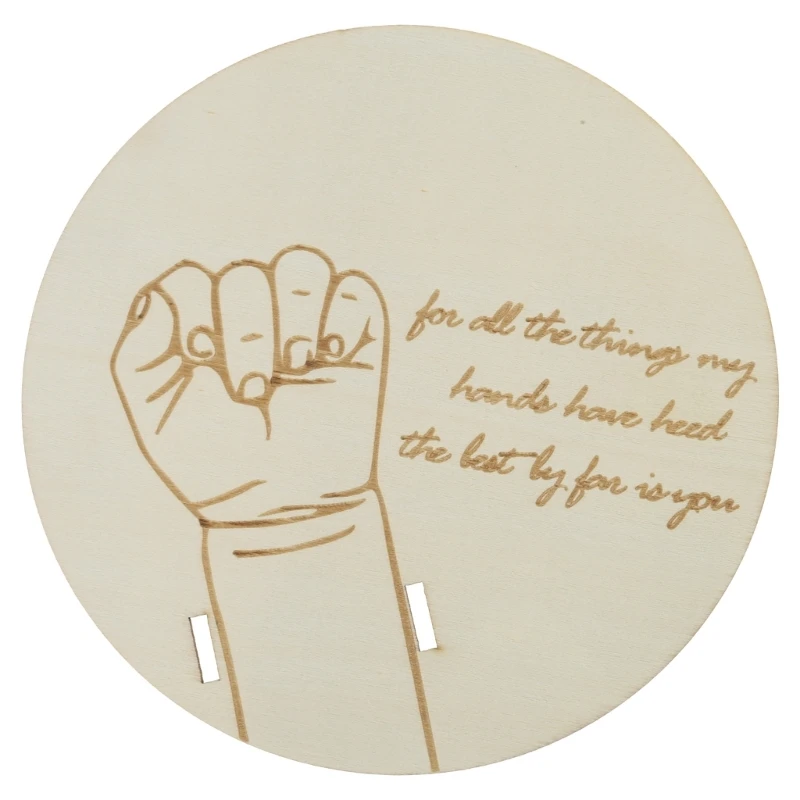 

Регулируемый держатель для браслета с рождением ребенка, настраиваемая гравировка имени и даты для демонстрации сувениров для новорожденных