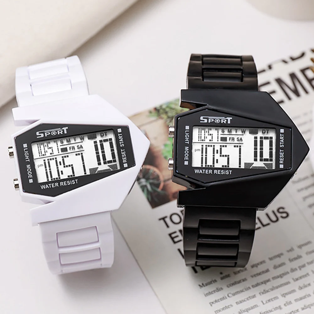 Men's Sports Watch Outdoor Multifunction Man Sport Watch Waterproof Luminous Male Digital Clock Electronic Wristwatch for Kids