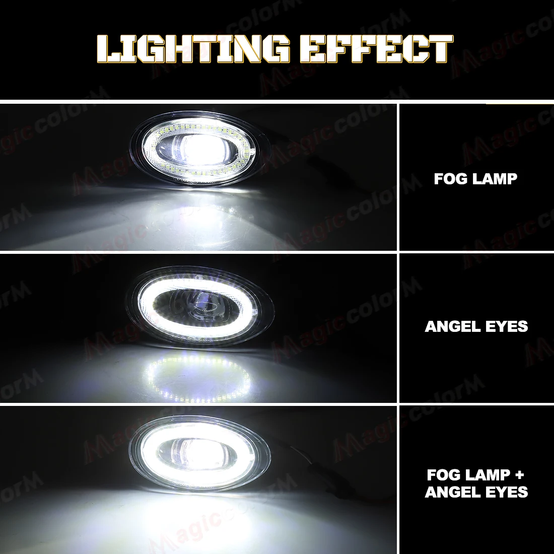 2 قطعة مصابيح الضباب LED لهوندا أكورد 2008 2009 2010 2011 2012 2013 ل سيفيك 2009-2015 ل جاز صالح 2012-2014 اكسسوارات السيارات 12 فولت