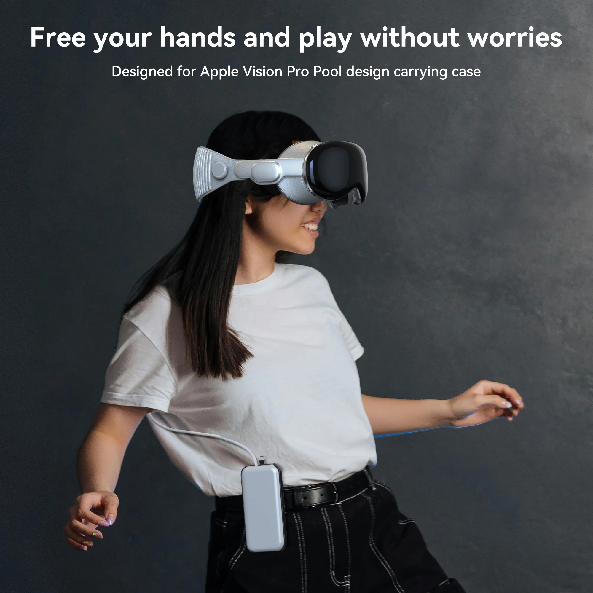 애플 비전 프로 배터리 케이스, 애플 VR 비전 프로 배터리 보호 케이스 커버, 스크래치 방지 비전 프로 배터리 액세서리